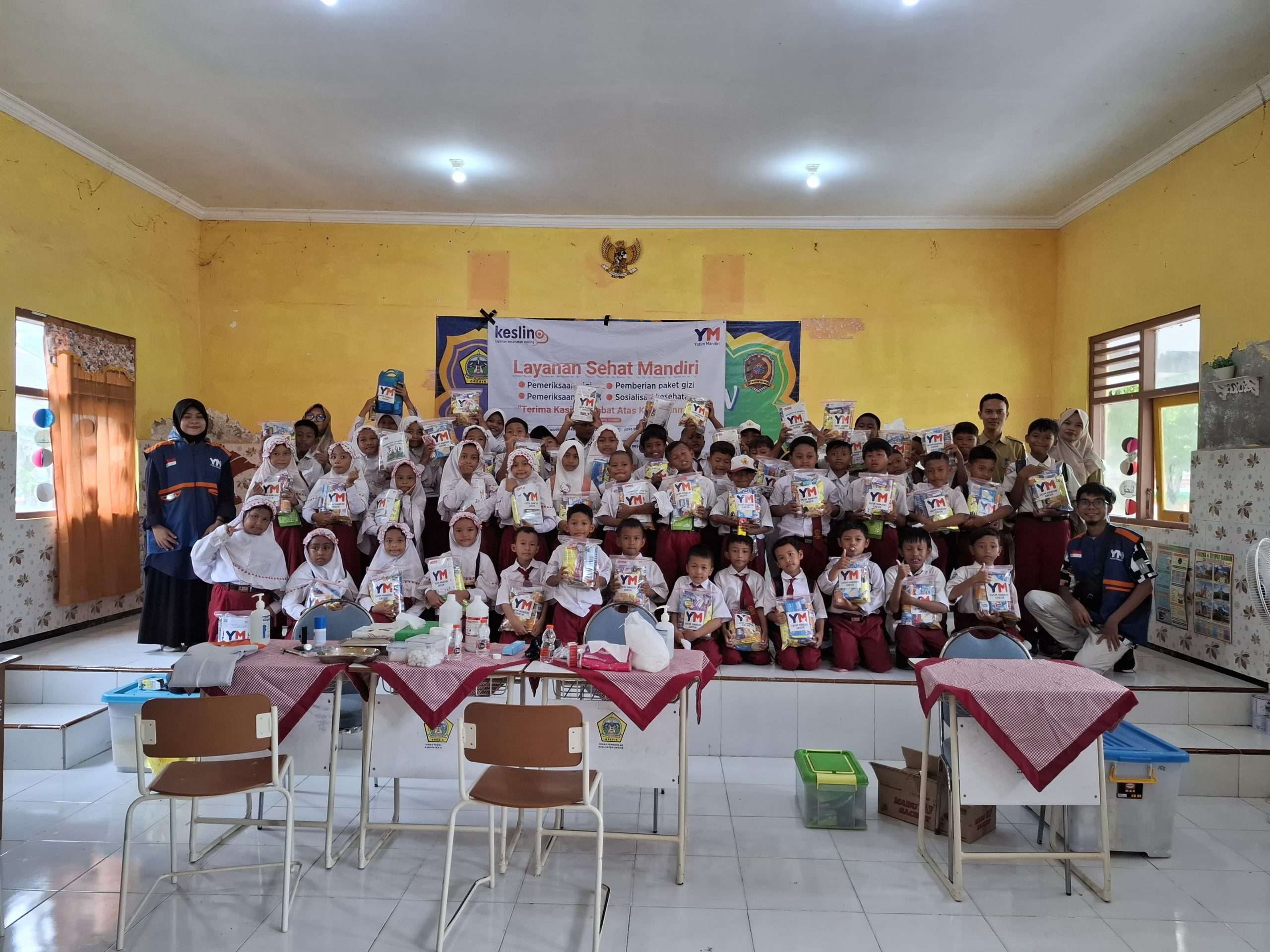 Program Layanan Sehat Mandiri Hadir Sapa Pelajar Gresik