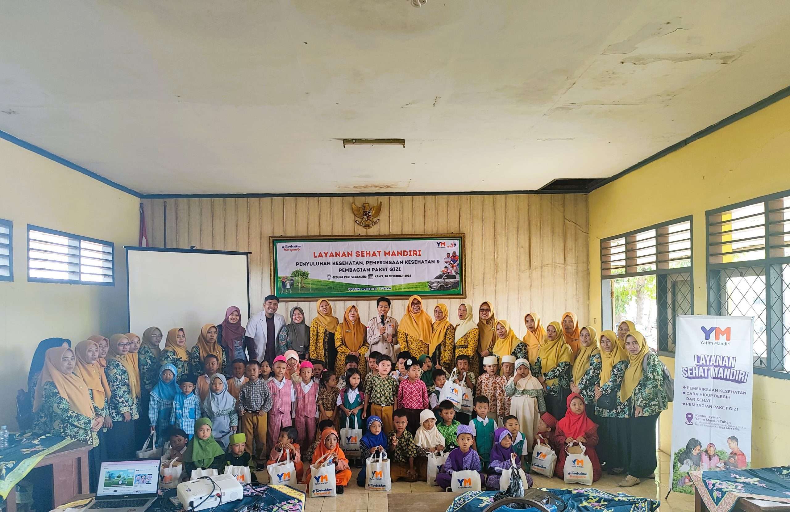 Program Layanan Sehat Mandiri Hadir Sapa Pelajar Tuban