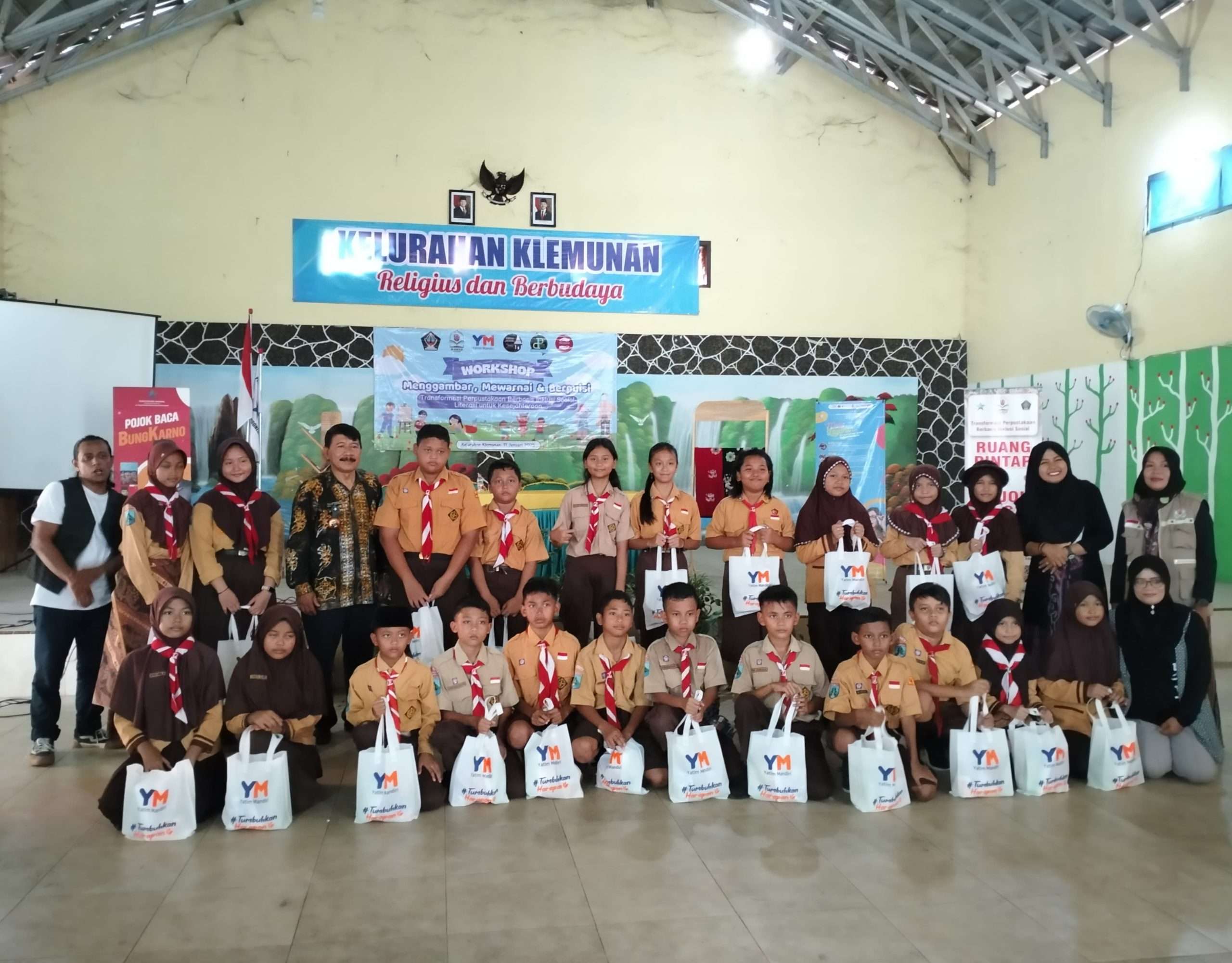 Adakan Workshop Kreatif untuk Yatim dan Dhuafa Blitar