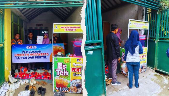 Kolaborasi Perdana Program UMKM Wakaf Mandiri di Mojokerto