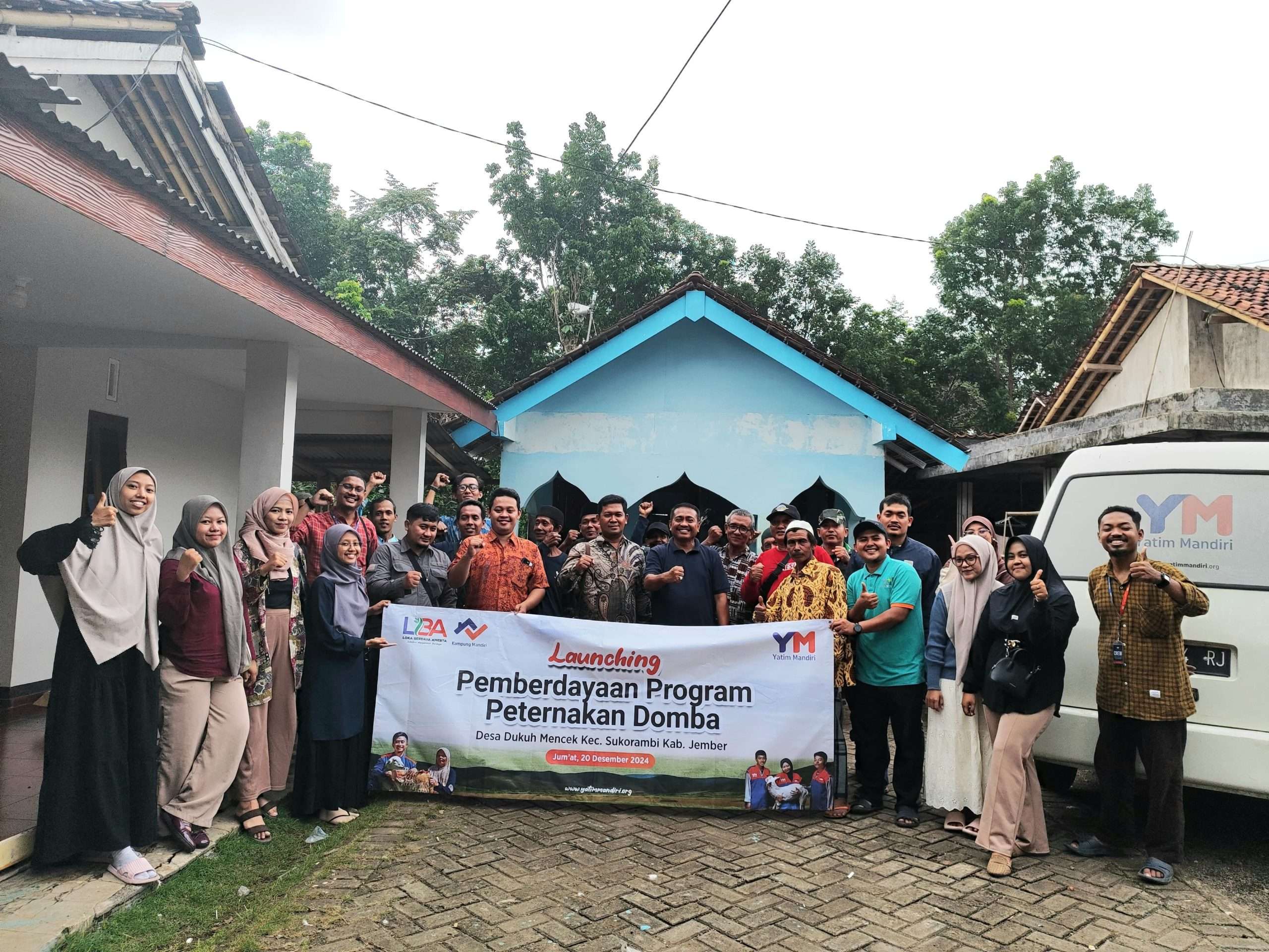 Luncurkan Program Pemberdayaan Ternak Domba di Jember