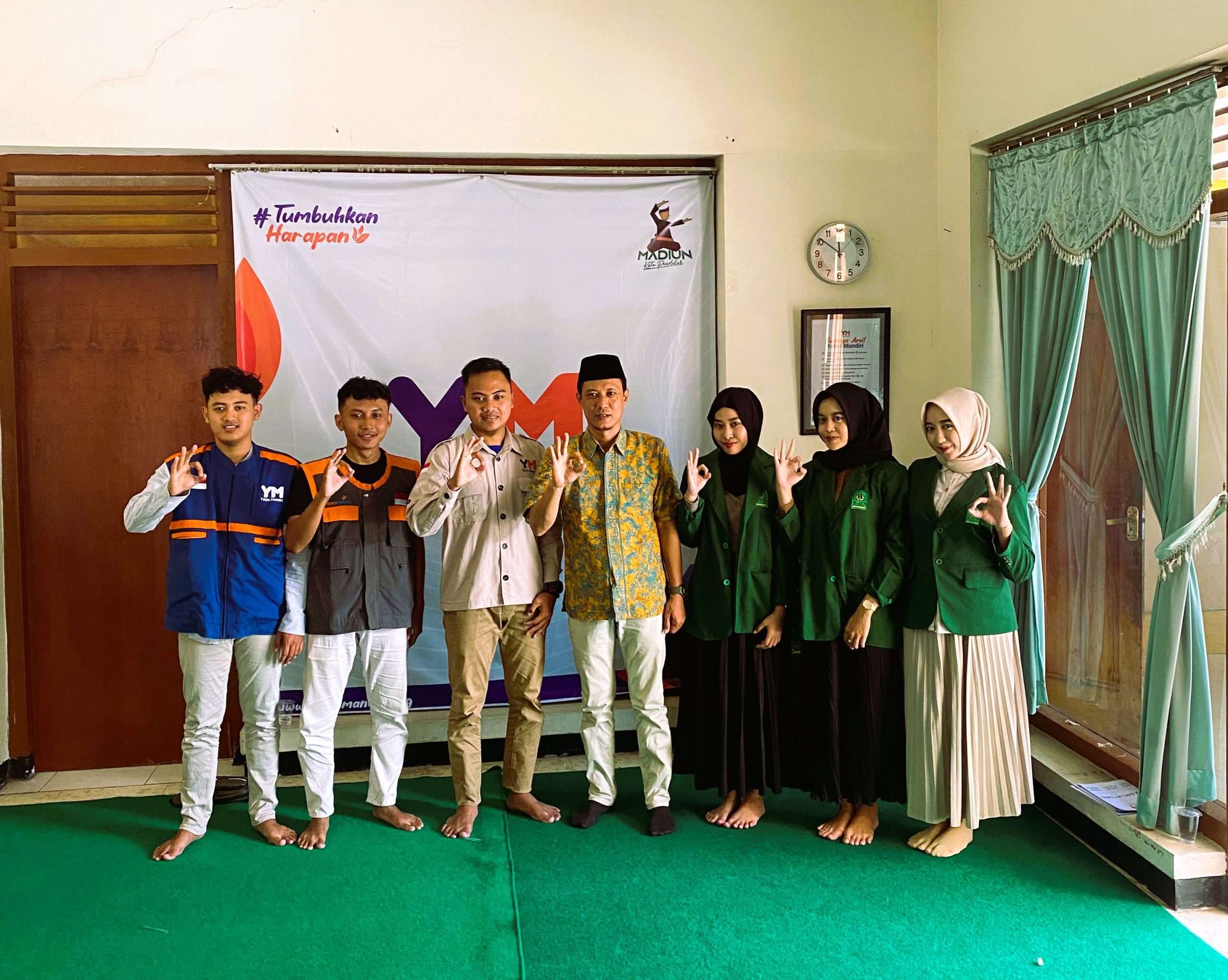 Mahasiswa IAIN Kediri Belajar Pengelolaan Zakat di YM Madiun