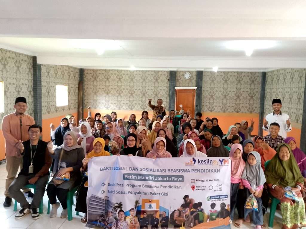Kolaborasi Yatim Mandiri Jakarta dan Bandung Adakan Bakti Sosial dan Sosialisasi Program Beasiswa Pendidikan di Desa Sukarapih, Sumedang Jawa Barat