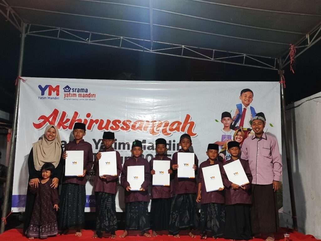 Akhirussanah Santri Asrama Yatim Mandiri Jember