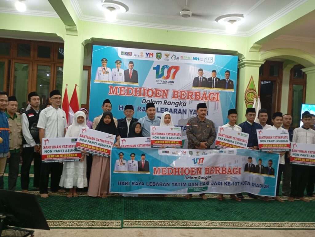 Kolaborasi Bersama BAZNAS dan Pemkot, Yatim Mandiri Madiun Gelar Muharram Ceria