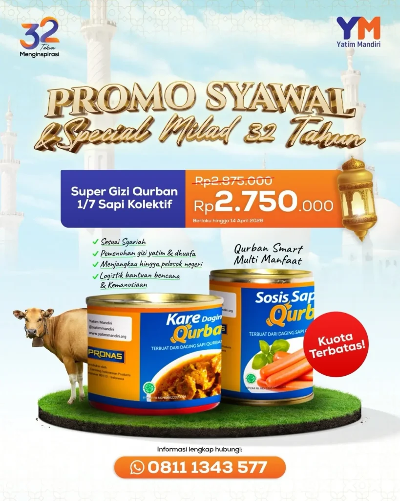 Yatim Mandiri Promo Qurban Syawal (1)