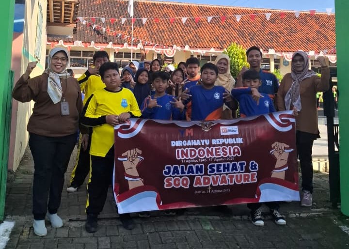 Semarak Kemerdekaan, Yatim Mandiri Semarang Hadirkan Jalan Sehat HUT RI