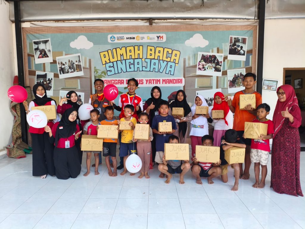 Yatim Mandiri Kepanjen Rayakan Semarak HUT RI bersama Adik Binaan