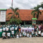 Layanan Sehat Mandiri Sinergi dengan SDN Jati Alun-alun Prambon, Sidoarjo