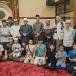 Peduli Palestina dan Sumatera, Masjid Baitussalam Pondok Rosan Gelar Safari Dakwah Ramadhan Bersama Laznas Yatim Mandiri