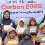 Yatim Mandiri Purwokerto Salurkan Daging Qurban untuk Anak Yatim dan Keluarga Dhuafa