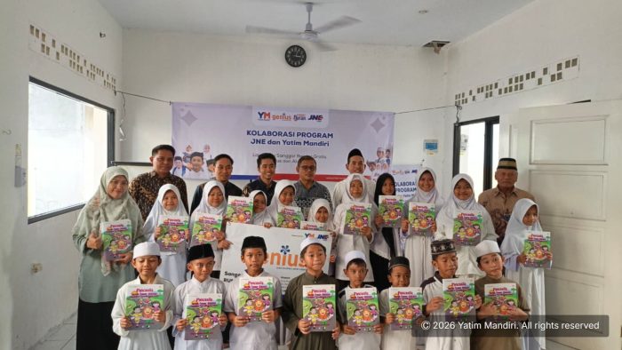JNE dan Yatim Mandiri Resmikan Sanggar GENIUS dan Al-Qur’an Pertama dari Rangkaian 5 Titik Program Pendidikan Gratis