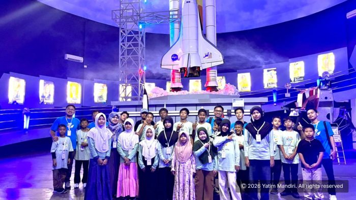 Mengenal Tata Surya Lewat #InspirasiKebaikan, Anak-anak Sanggar Genius Bekasi Antusias Ikuti Edu Trip ke Skyworld TMII