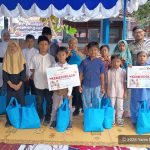 Peringati HUT RI ke-81, Yatim Mandiri Sleman Salurkan 75 Paket Sembako Kemerdekaan untuk Yatim dan Dhuafa