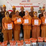 Yatim Mandiri Lamongan Salurkan Sembako Kemerdekaan untuk Veteran Pejuang