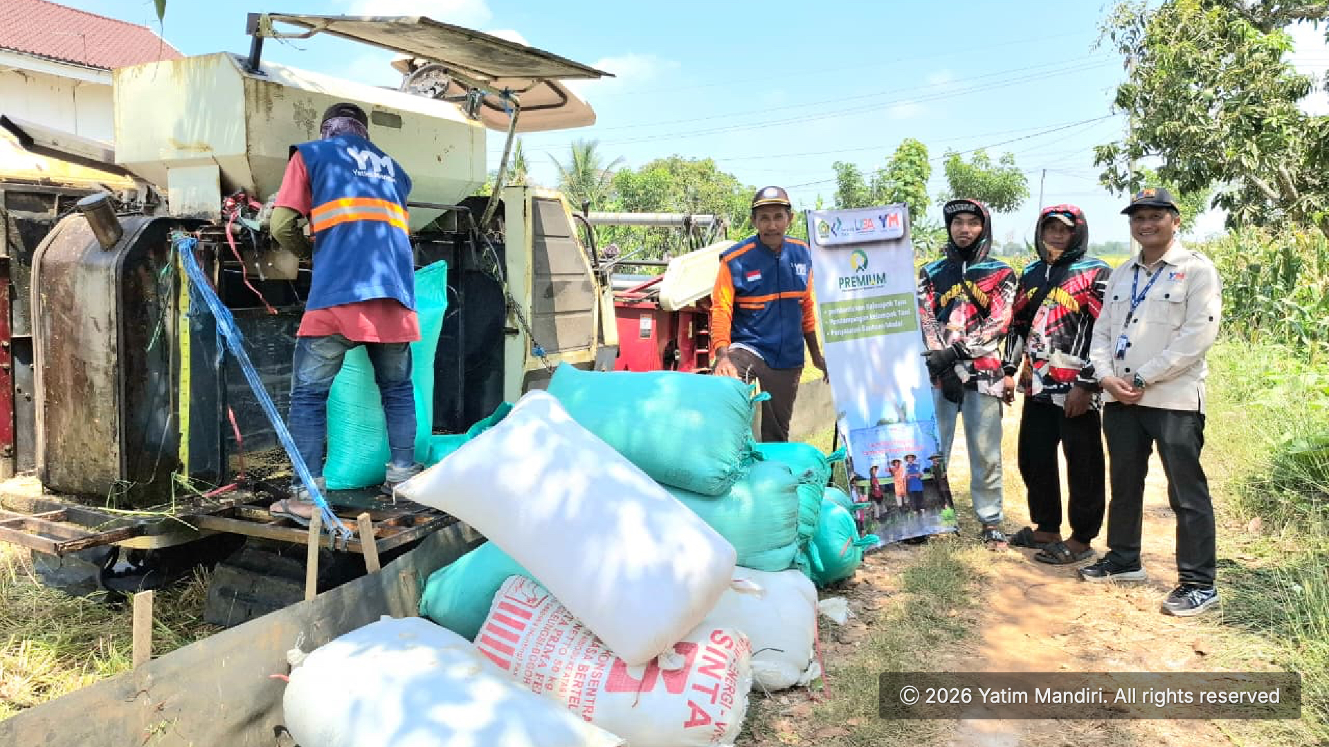 Panen Raya Kampung Zakat Petiyin Tunggal Gresik, Bukti Nyata Zakat Mendorong Petani Semakin Berdaya
