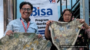 BISA Ecoprint Yatim Mandiri Bandung Kembangkan Inovasi Kulit, Buka Peluang Produk Kreatif Sepatu dan Tas