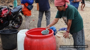 Gerakan Sedekah Air Bersih Tahap 2, Yatim Mandiri Salurkan 16.000 Liter Air Bersih untuk Warga Malang Selatan