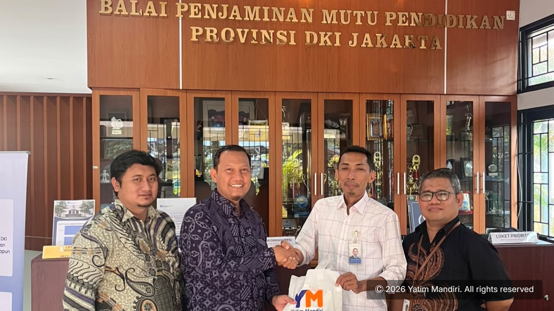 Yatim Mandiri Jajaki Kolaborasi dengan BPMP DKI Jakarta untuk Pelaksanaan OMATIQ 2026