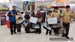 Yatim Mandiri Sleman Gelar Belanja Bareng Yatim dan Dhuafa, Dukung Kebutuhan Pendidikan Anak
