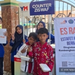 Estafet Rekan Berbagi Bersama HIMATIKA UMG Hadirkan Kebahagiaan untuk Warga Desa Ngepung Kedamean
