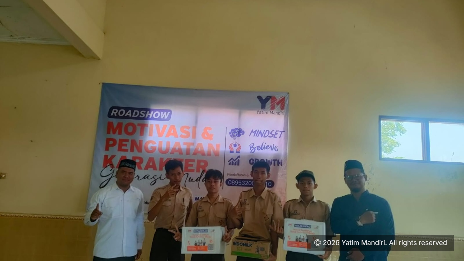 Dari Mindset hingga Growth, Yatim Mandiri Solo dan MAN 2 Boyolali Bekali Siswa Hadapi Masa Depan