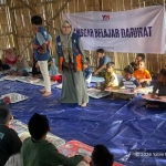 Yatim Mandiri Hadirkan Sanggar Belajar Darurat untuk Anak Terdampak Gempa di Manggarai Timur, NTT
