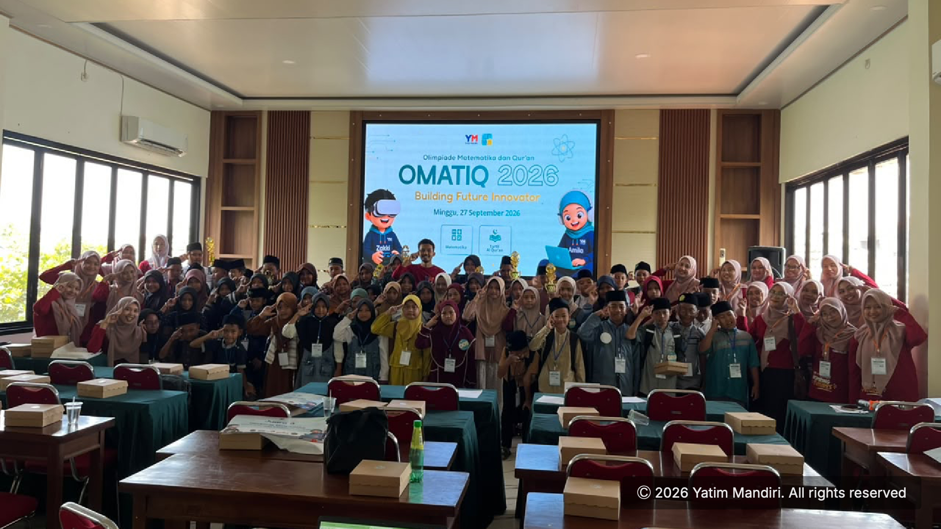 Jombang Jadi Cabang Pertama Gelar OMATIQ 2026, Dorong Prestasi Anak Yatim dan Dhuafa dalam Matematika dan Al-Qur’an