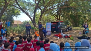 Rekan Mengajar dan HIMATIKA Hadirkan Pembelajaran Seru untuk Siswa UPT SDN 206 Gresik