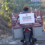 Berbagi Sayur Gratis, Ukir Senyum Bahagia untuk Penyintas Gempa di Flores NTT