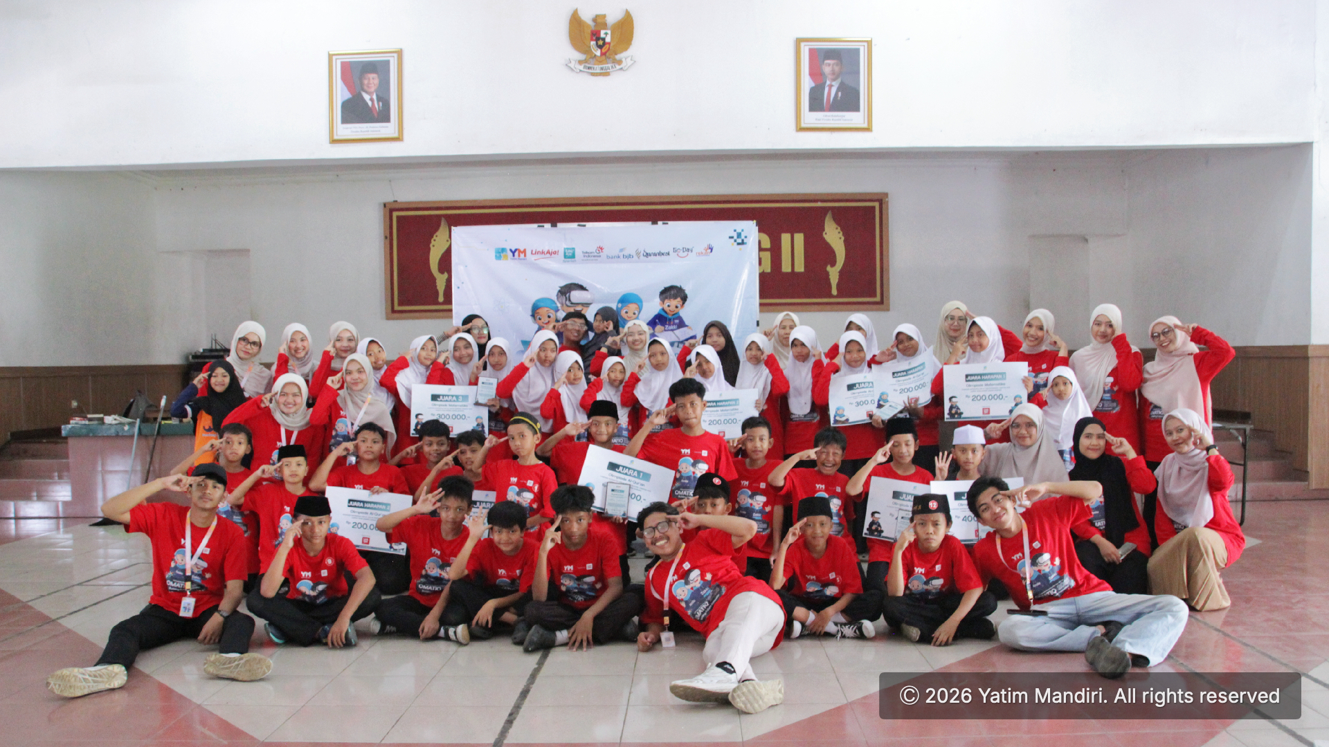 OMATIQ 2026 Bangun Semangat Kompetisi, Tumbuhkan Harapan Masa Depan Anak Yatim dan Dhuafa di Bandung