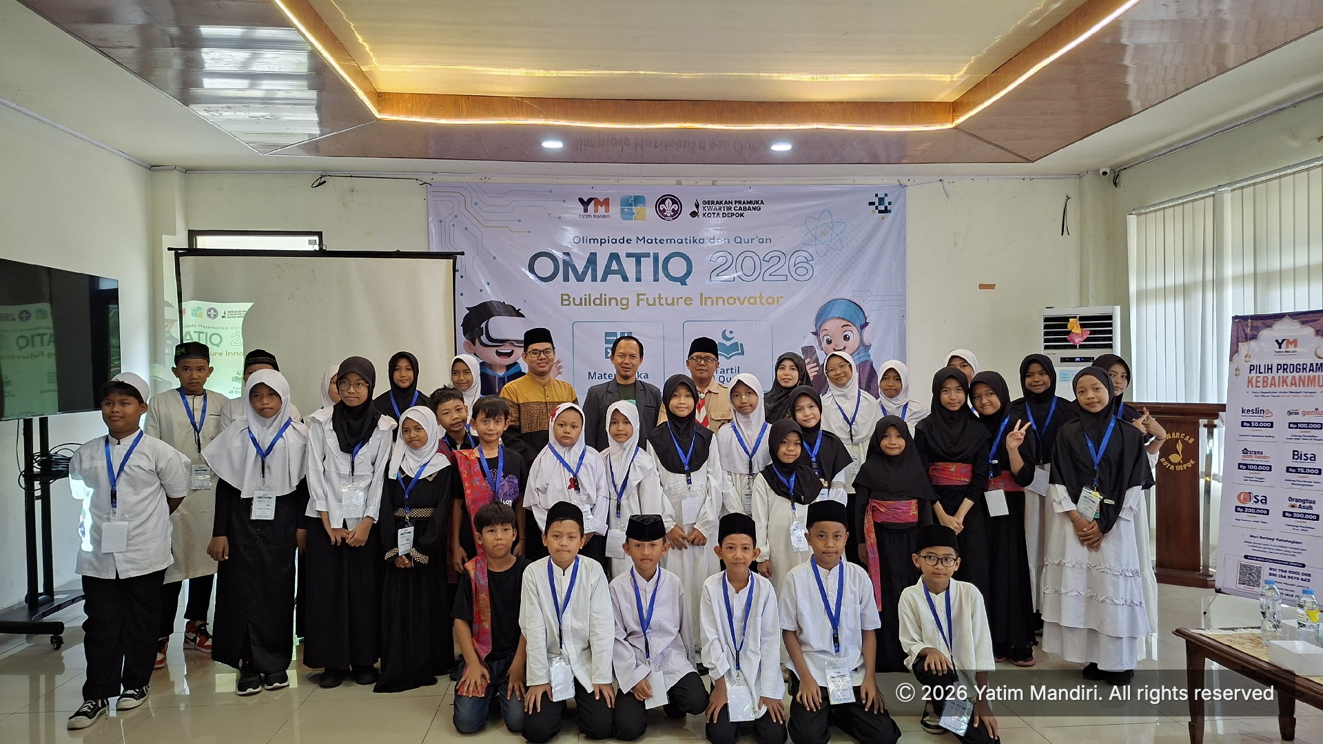 Bangun Generasi Cerdas dan Qur’ani, Yatim Mandiri Depok Sukses Gelar OMATIQ 2026