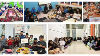 Amanah Kafarat Yatim Mandiri Salurkan 3.781 Paket Makan bagi Yatim, Dhuafa, dan Masyarakat Prasejahtera