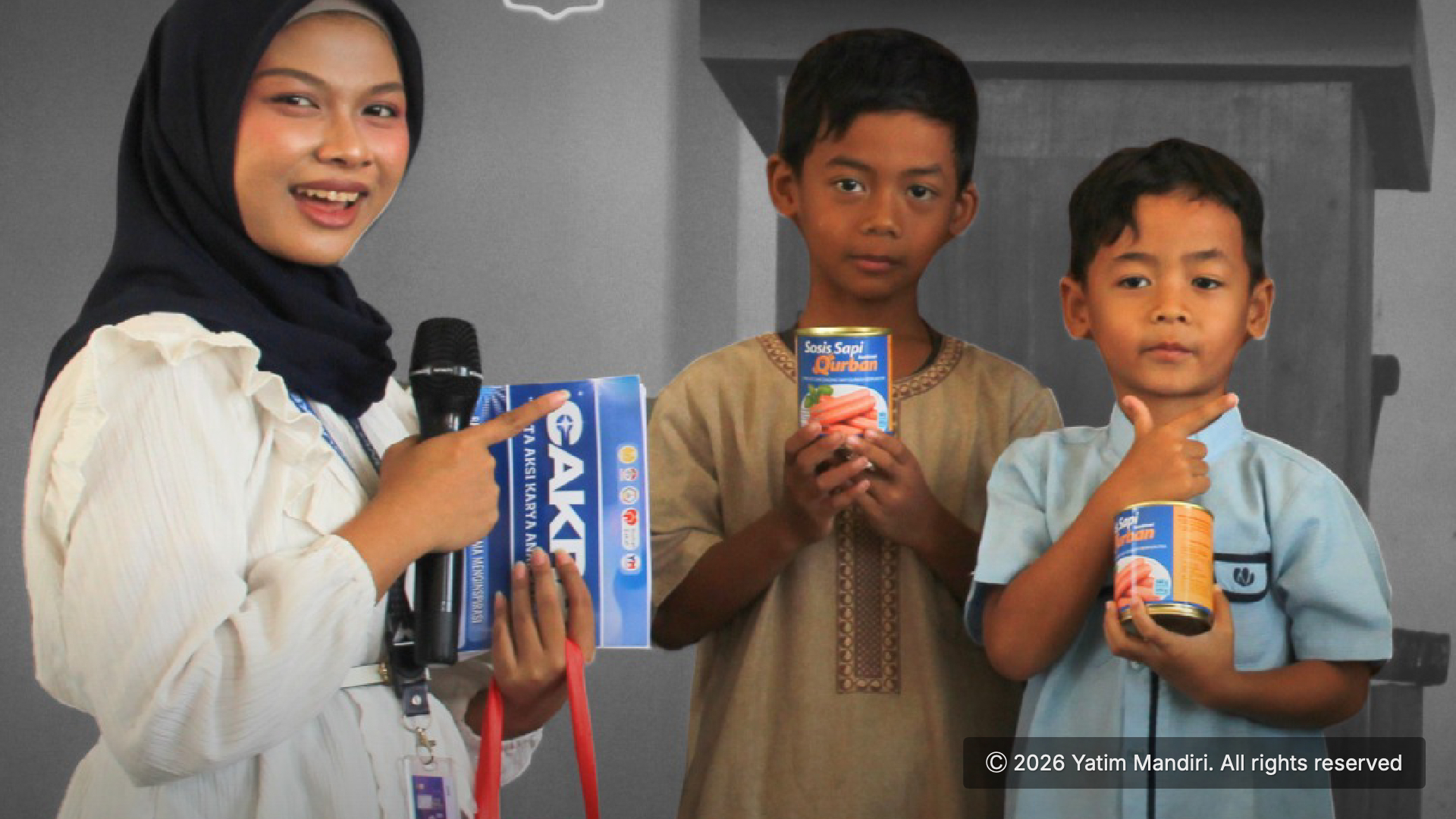 REKAN Magetan dan UKM Peduli Kemanusiaan UNESA Salurkan Super Gizi Qurban untuk 30 Anak, Hadirkan Edukasi dan Motivasi
