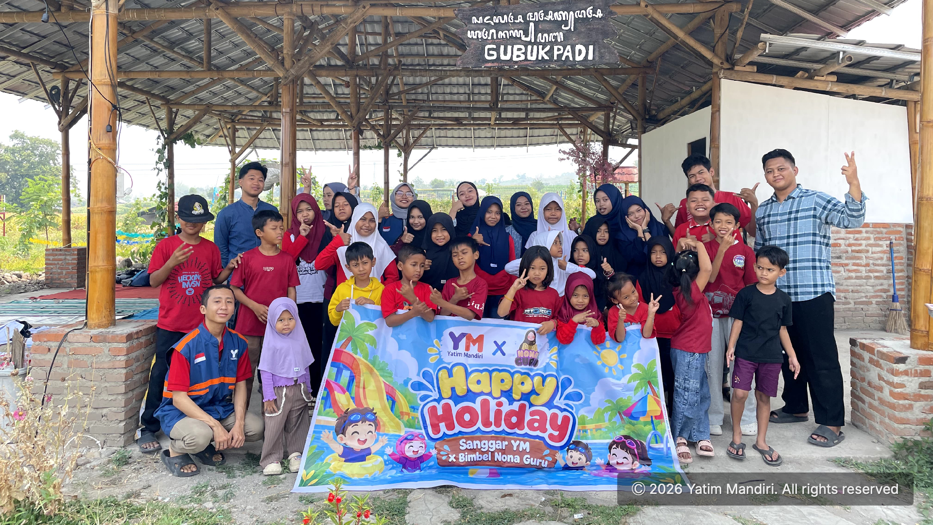 Yatim Mandiri Mojokerto Kolaborasikan Sanggar Genius dan Relawan dalam Sanggar Holiday, Siapkan Anak Sambut OMATIQ 2026