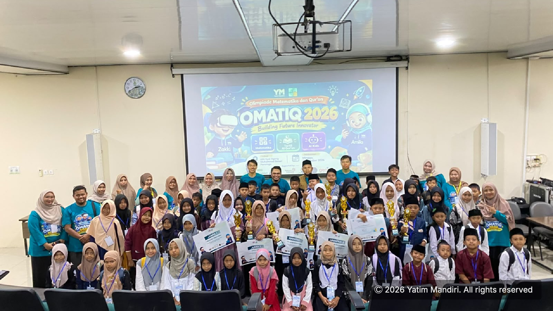 OMATIQ 2026 Yatim Mandiri Ponorogo Hadirkan Semangat Berprestasi dan Silaturahmi