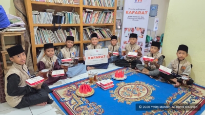Yatim Mandiri Salurkan 4.981 Paket Makanan dari Amanah Kafarat September 2026