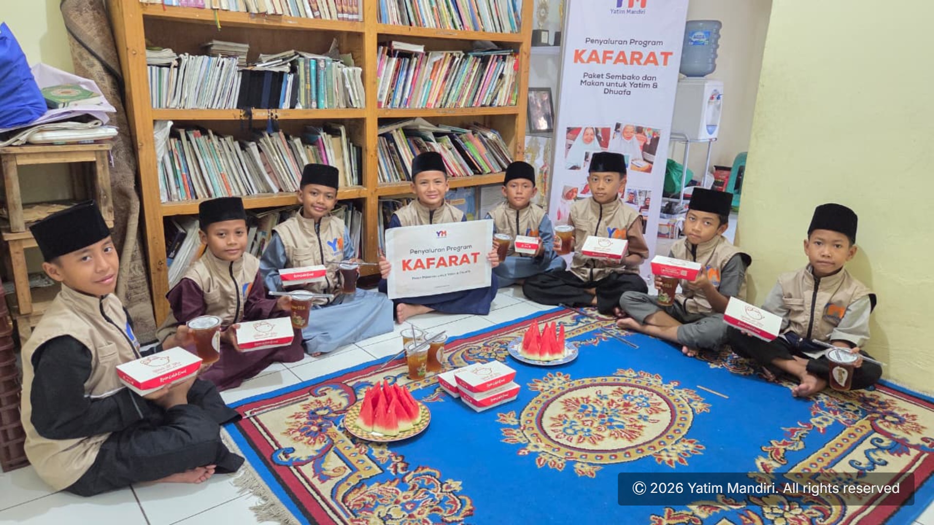 Yatim Mandiri Salurkan 4.981 Paket Makanan dari Amanah Kafarat September 2026