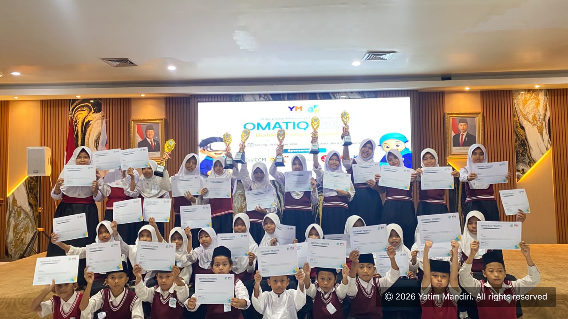 Yatim Mandiri Serang Sukses Gelar OMATIQ 2026, Cetak Generasi Cerdas dan Qur’ani