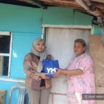 Yatim Mandiri Bandung Salurkan Bantuan Sembako di Empat Wilayah Subang