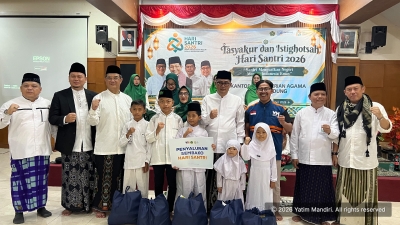 Yatim Mandiri Bandung dan Kemenag Kota Bandung Gelar Tasyakur Hari Santri 2026, Salurkan Bantuan Sembako untuk Anak Yatim