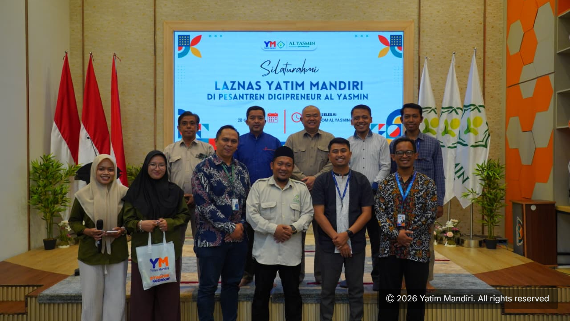 Yatim Mandiri dan Pesantren Digipreneur Al-Yasmin Jajaki Kolaborasi Pemberdayaan Digital dan Dakwah